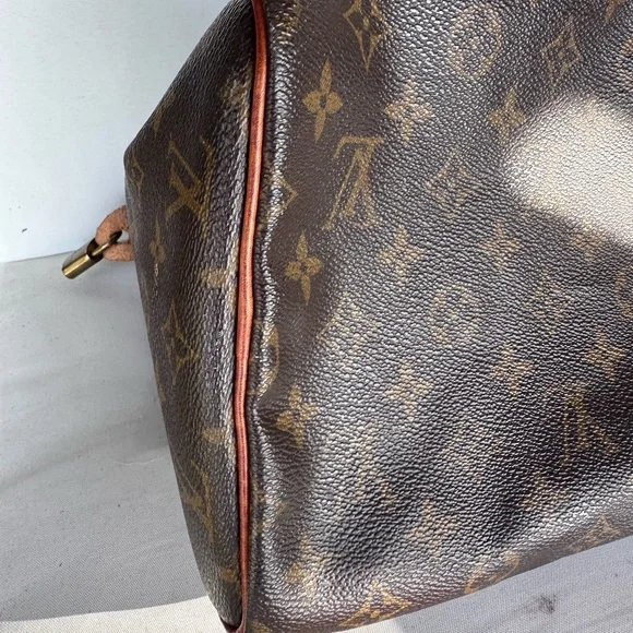 Louis Vuitton Brown Monogram Travel Bag - Picture 11 of 15
